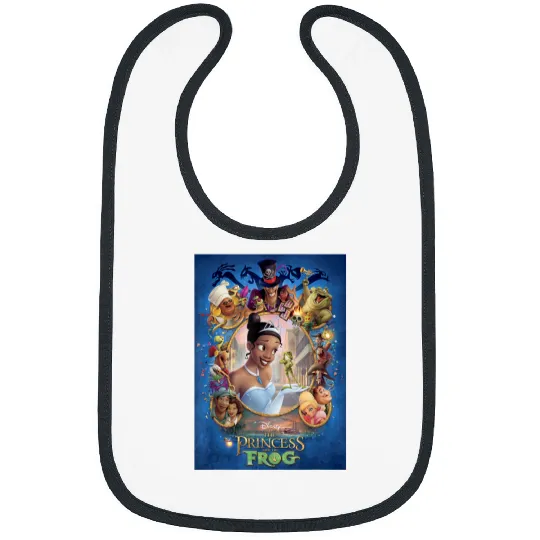 Disneyss Princess And The Frog Poster Bibs