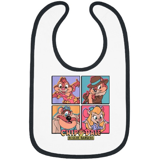 Disneyss Chip 'n' Dale Rescue Rangers Character Panels Bibs