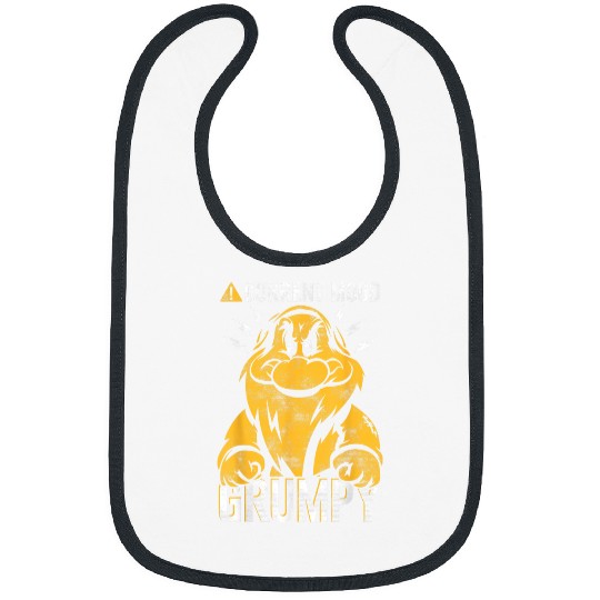 Disneyss Snow White Grumpy Mood Graphic Bibs