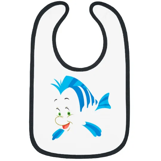 Disneyss The Little Mermaid Flounder Costume Bibs