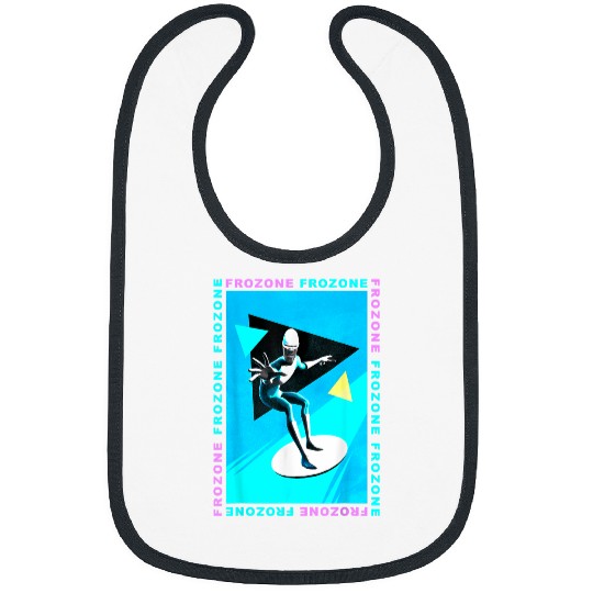 Disneyss Pixars Incredibles 2 Frozone Retro Graphic Bibs