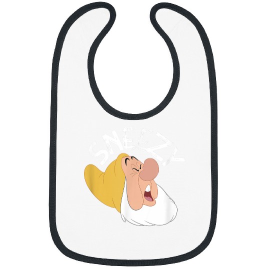 Disneyss Snow White The Seven Dwarfs Sneezy Faces Bibs