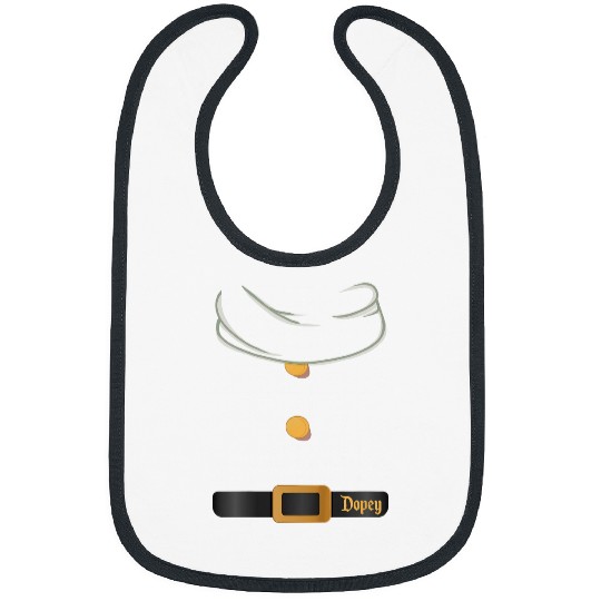 Disneyss Snow White And The Seven Dwarfs Dopey Costume Bibs