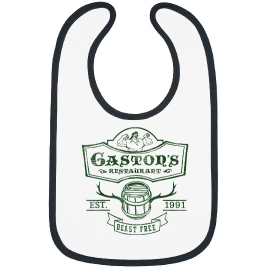 Disneyss Beauty And The Beast Gaston's Pub Graphic Bibs