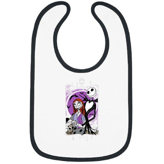 Disneyss Nightmare Before Christmas Jack And Sally Bibs