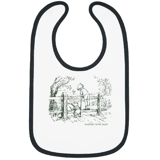 Disney Winnie The Pooh And Christopher Robin Bibs