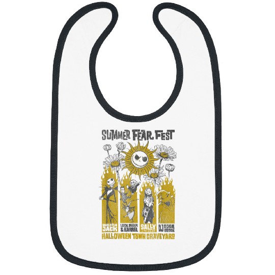 Disneyss The Nightmare Before Christmas Summer Fear Fest Bibs