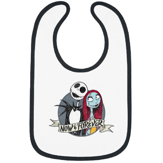 Disneyss Nightmare Jack Sally Now And Forever Bibs
