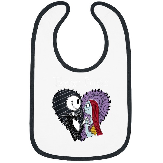 Disneyss The Nightmare Before Christmas Jack Sally Together Bibs