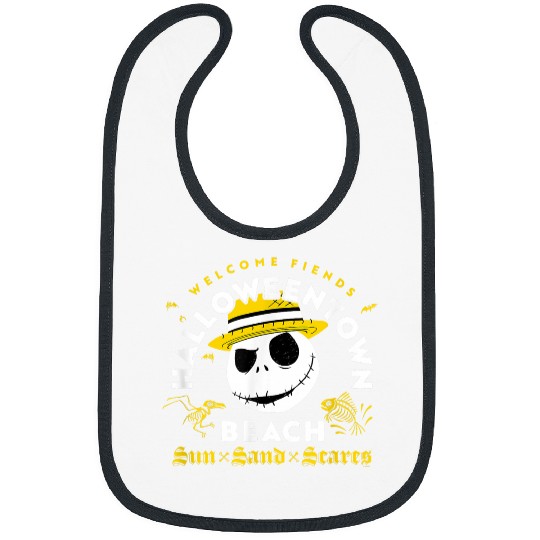 Disneyss The Nightmare Before Christmas Halloween Town Beach Bibs