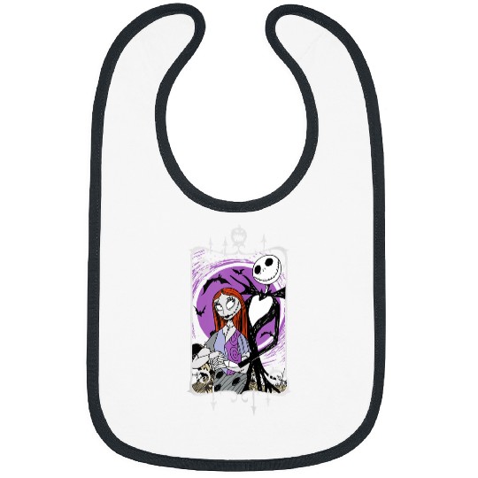 Disneyss Nightmare Before Christmas Jack And Sally Bibs