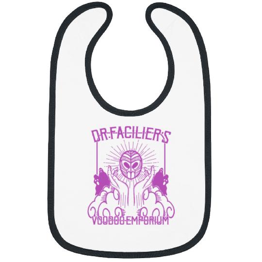 Dr. Faciliers Voodoo Emporium The Princess and the Frog Disney Villains Relaxed Fit Bibs