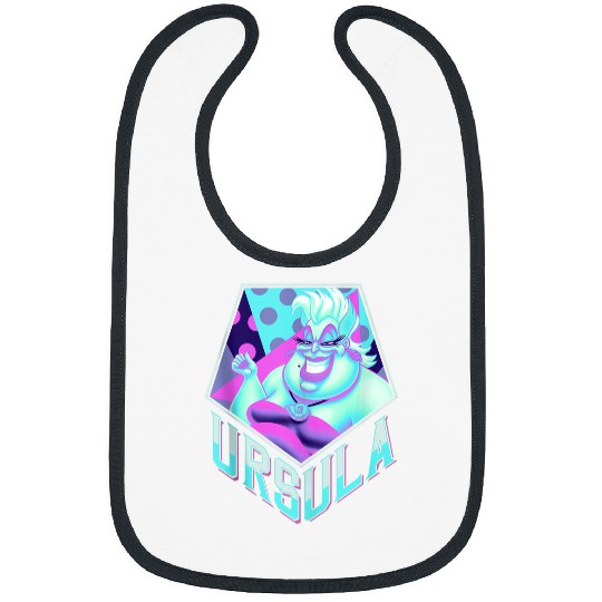 Disneyss Villains Ursula Pop Art Portrait Bibs