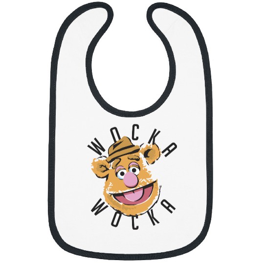 Disney The Muppets Fozzie Bear Wocka Wocka Big Face Bibs