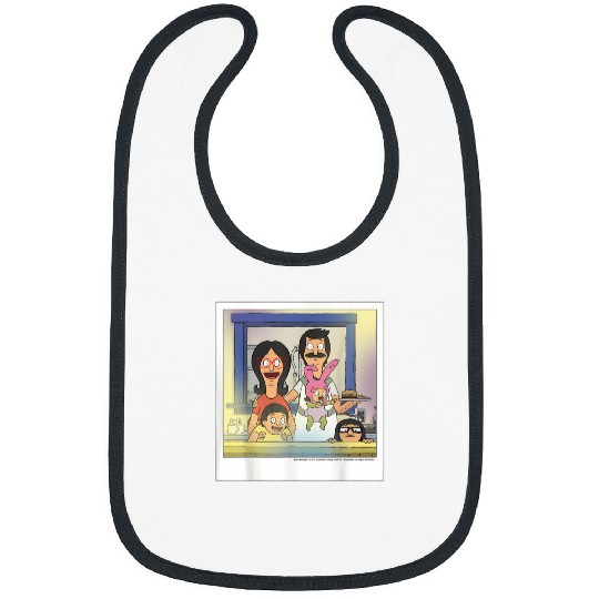 Bobs Burgers Belcher Family Portrait Bibs