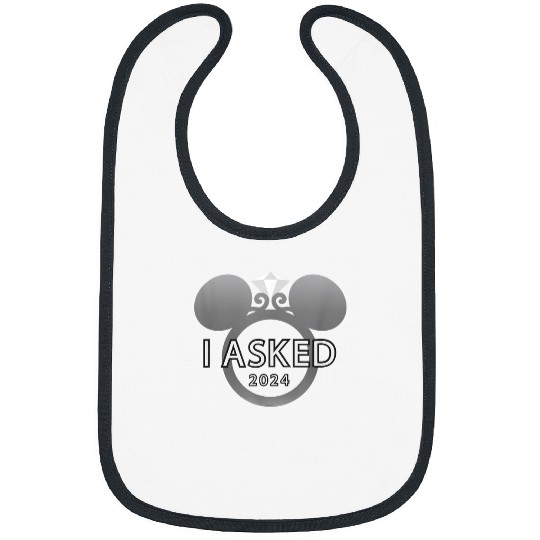 Disney I Asked 2024 Engagement Ring Proposal Mic Bibs