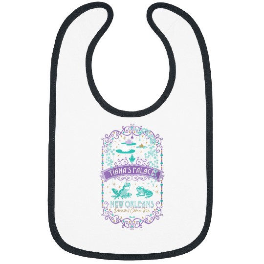 Disneyss Princess And The Frog Tiana's Place New Orleans Bibs