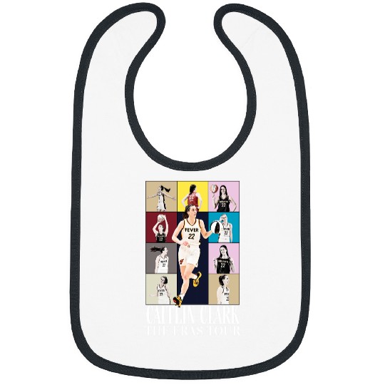 Discover Indiana Caitlin Clark The Eras Tour Women Basketball TShirt Bibs