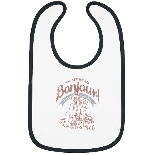 Disney The Aristocats Bojour Picture Purrfect Bibs