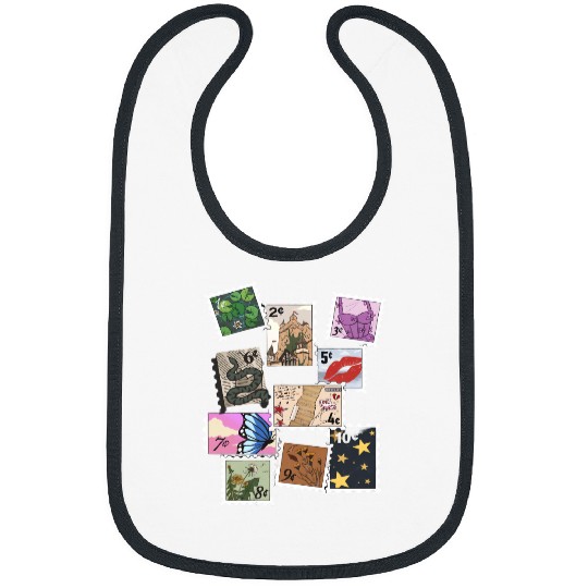 Eras Tour Collage Sticker Bibs