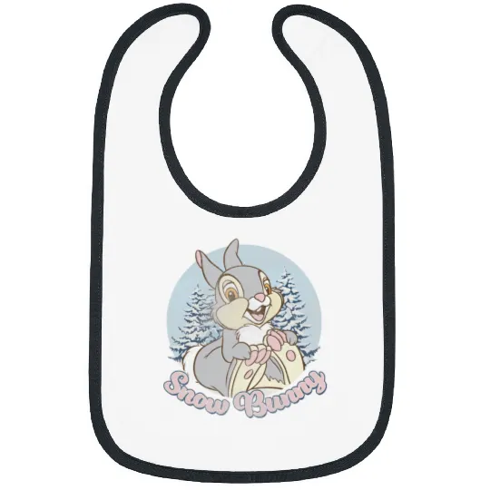 Disney Bambi Thumper Christmas Snow Bunny Bibs