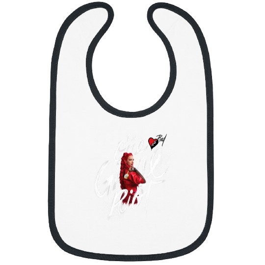 Disney Descendants The Rise Of Red I'm A One Girl Riot Red Bibs