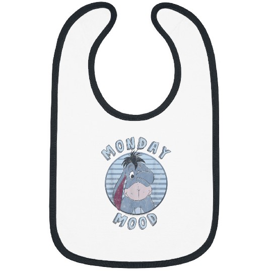 Disney Winnie The Pooh Eeyore Monday Mood  Circl Bibs