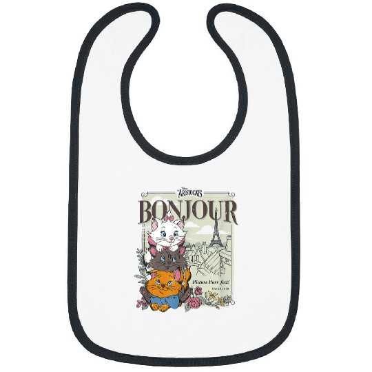 Disney The Aristocats Bonjour Bibs