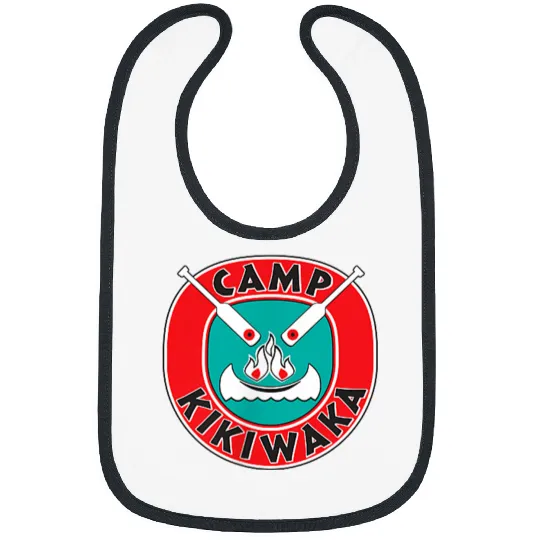 Disneyss Channel Bunk'd Camp Kikiwaka Small Print Bibs