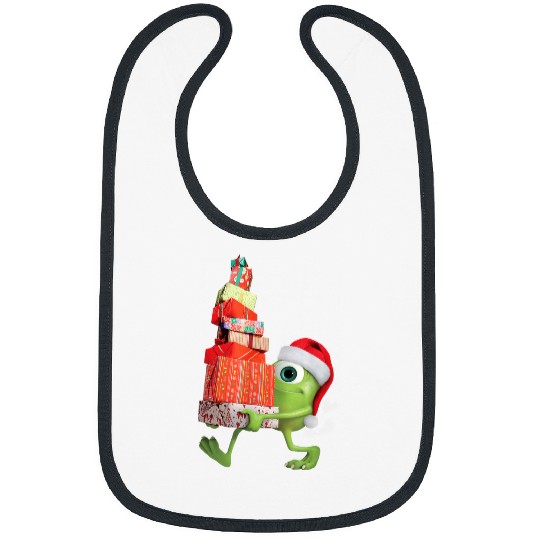 Disneyss Pixars Monsters University Santa Mike Holiday Bibs