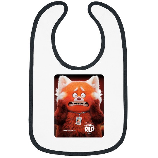Disneyss Pixars Turning Red Mei Shocked Screen Grab Bibs