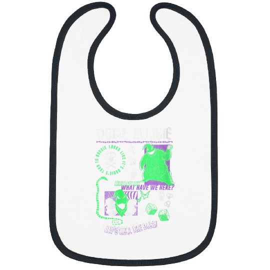 Disneyss The Nightmare Before Christmas Oogie Boogie Poster Bibs