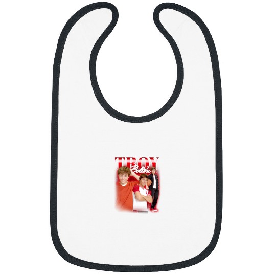 Disneyss High School Musical The Series Troy Bolton Collage Bibs