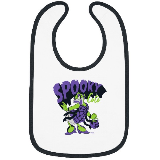 Disney Daisy Duck Halloween Spider Web Costume Spooky Cute Bibs