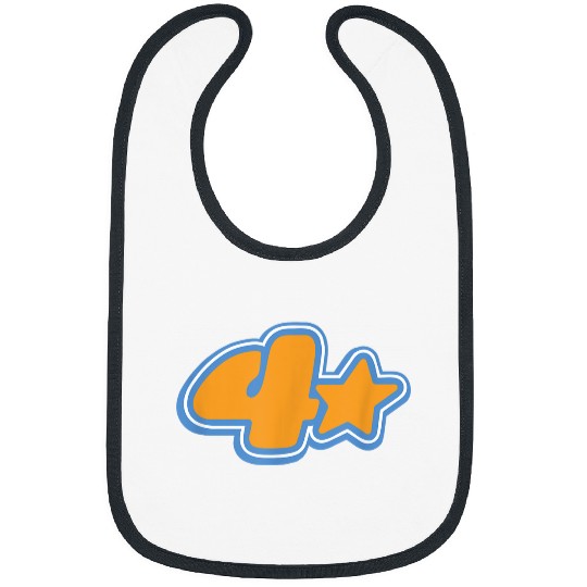 Disneyss Pixars Turning Red 4 Town Four Star Logo Bibs