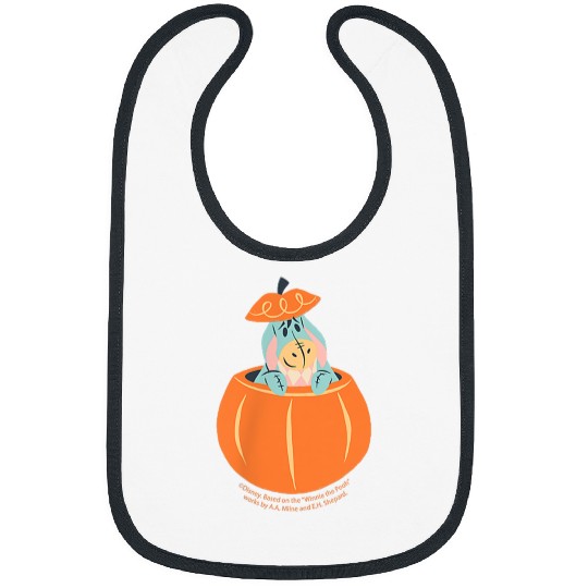 Disneyss Winnie The Pooh Eeyore In Pumpkin Halloween Bibs