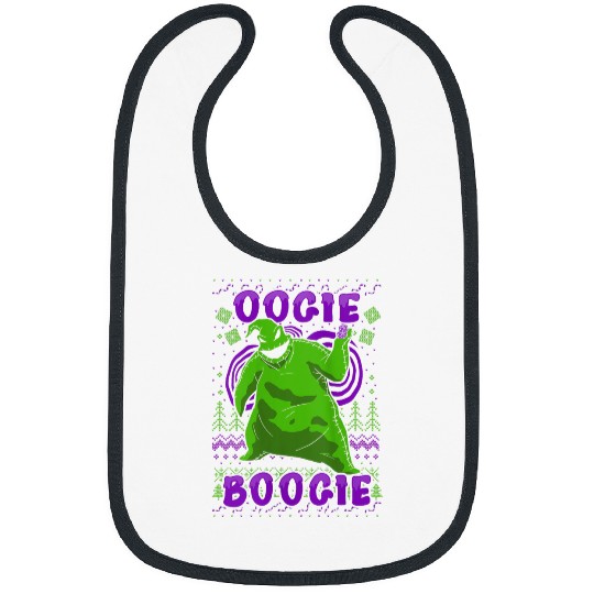 Disneyss Nightmare Before Christmas Oogie Boogie Ugly Sweater Bibs