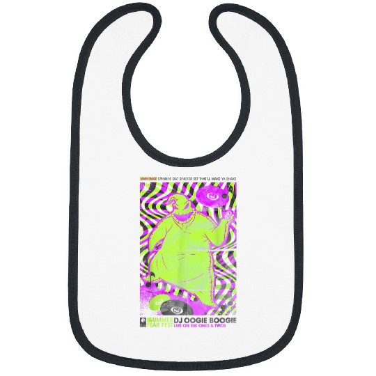 Disneyss The Nightmare Before Christmas Dj Oogie Boogie Poster Bibs