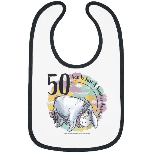 Disneyss Winnie The Pooh Birthday Eeyore Fiftieth Birthday Bibs