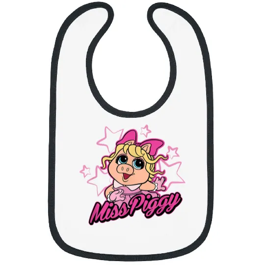 Disneyss Muppet Babies Miss Piggy Bibs