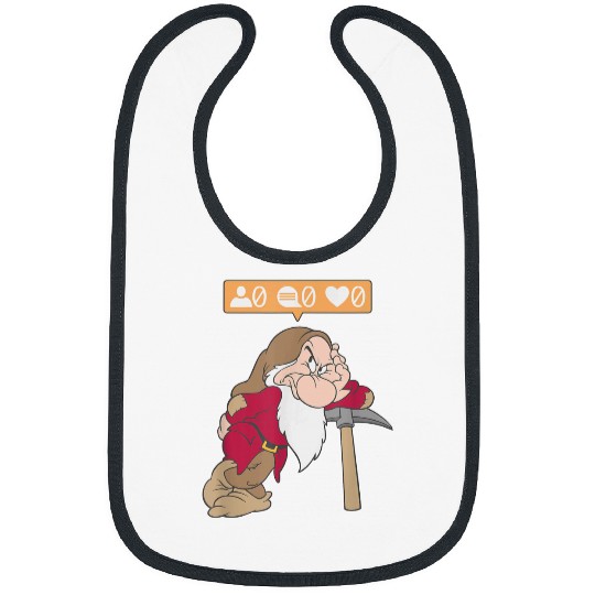 Disneyss Snow White The Seven Dwarfs Grumpy Doesn't Like Bibs