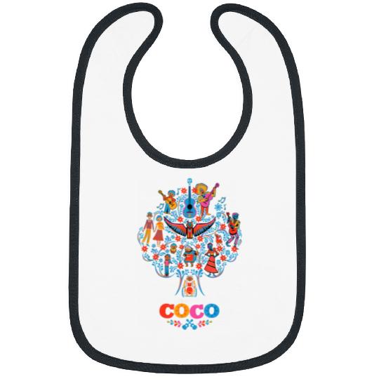 Disney Pixar-Pixar Coco Iconic Colorful Family Tree Chest Poster Bibs