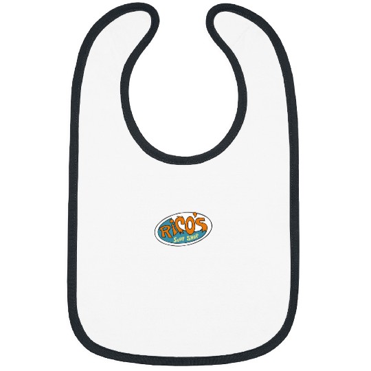 Disneyss Hannah Montana Ricos Surf Shop Logo Bibs