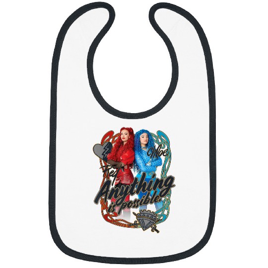 Discover Disney Descendants The Rise Of Red Anything Is Possible T-Shirt Bibs