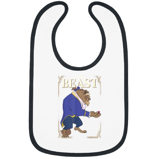 Discover Disney Beauty and the Beast Her Beast Framed Portrait T-Shirt Bibs