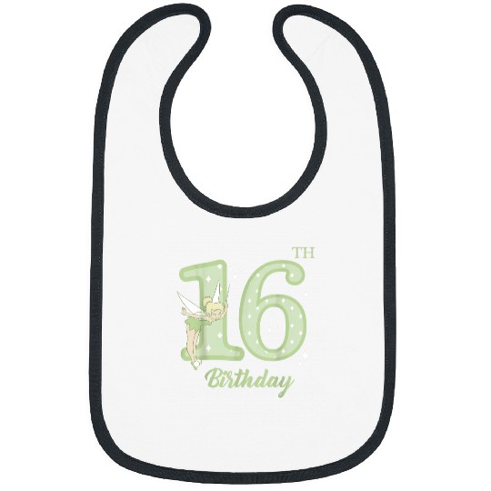 Discover Disney Peter Pan 16th Birthday Tinkerbell Portra Bibs