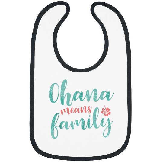 Disneyss Lilo Stitch Ohana Means Family Bibs
