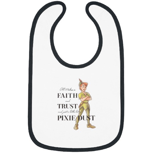 Discover Disney 100 Anniversary Peter Pan D100 Quote Pixi Bibs