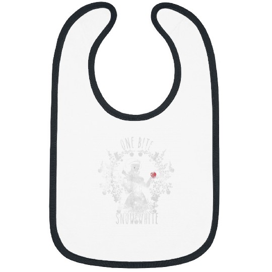 Discover Disney Snow White One Apple Bite Graphic TShirt Bibs