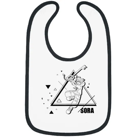 Disneyss Kingdom Hearts Sora Keyblade Triangles Bibs